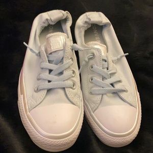 New Light blue converse